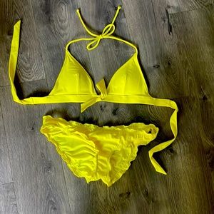 Victoria Secret Yellow Bikini